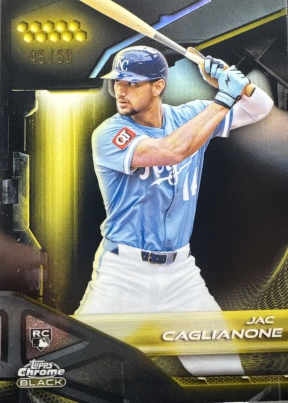 2026 Topps Chrome Black #13 Gold Refractor /50
