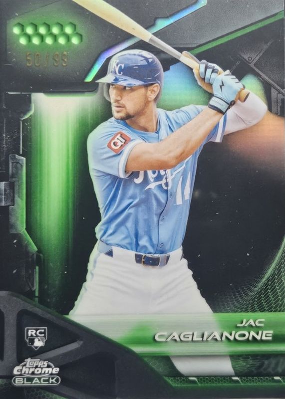 2026 Topps Chrome Black #13 Green Refractor /99