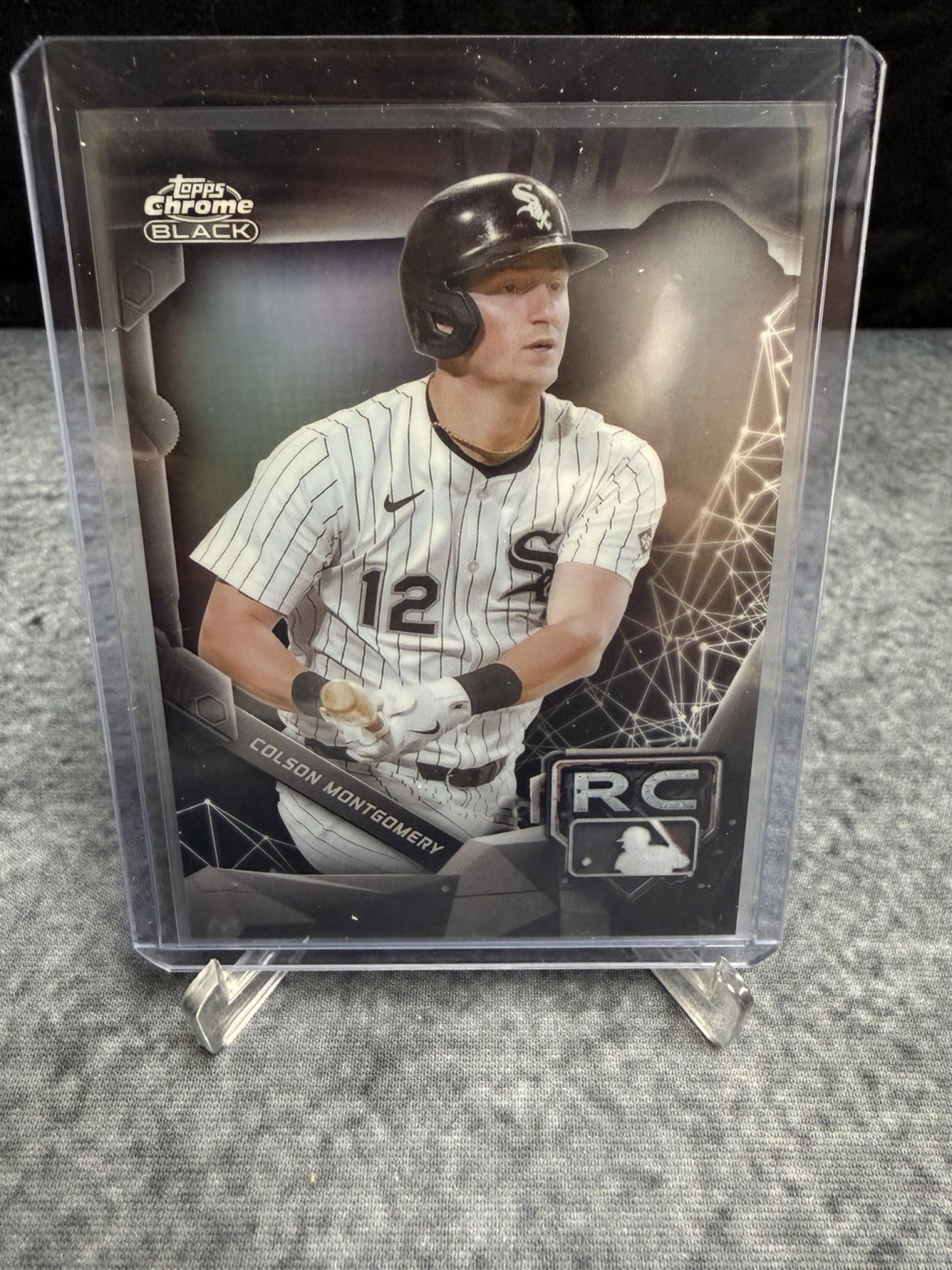 Colson Montgomery 2026 Topps Chrome Black #60 Rookie Design 