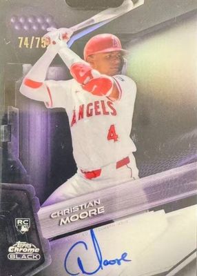 2026 Topps Chrome Black #CBA-CM Autographs - Purple Refractor /75