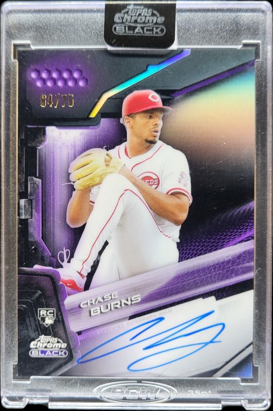 2026 Topps Chrome Black #CBA-CB Autographs - Purple Refractor /75