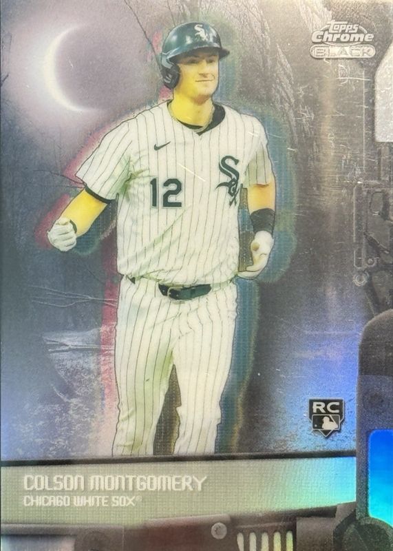 Colson Montgomery 2026 Topps Chrome Black #NOC-3 Nocturnal /(SSP 