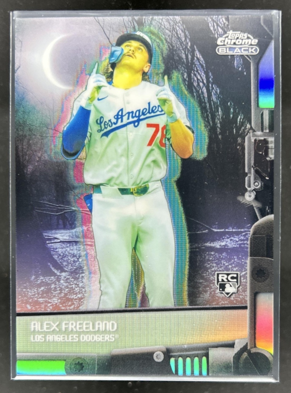 Alex Freeland 2026 Topps Chrome Black #NOC-13 Nocturnal /(SSP 