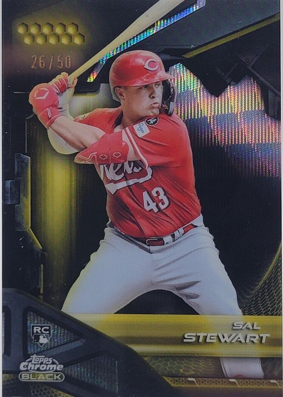 2026 Topps Chrome Black #30 Gold Wave Refractor /50