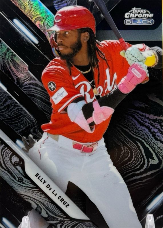 Elly De La Cruz 2026 Topps Chrome Black #DAM-13 Damascus /(SSP