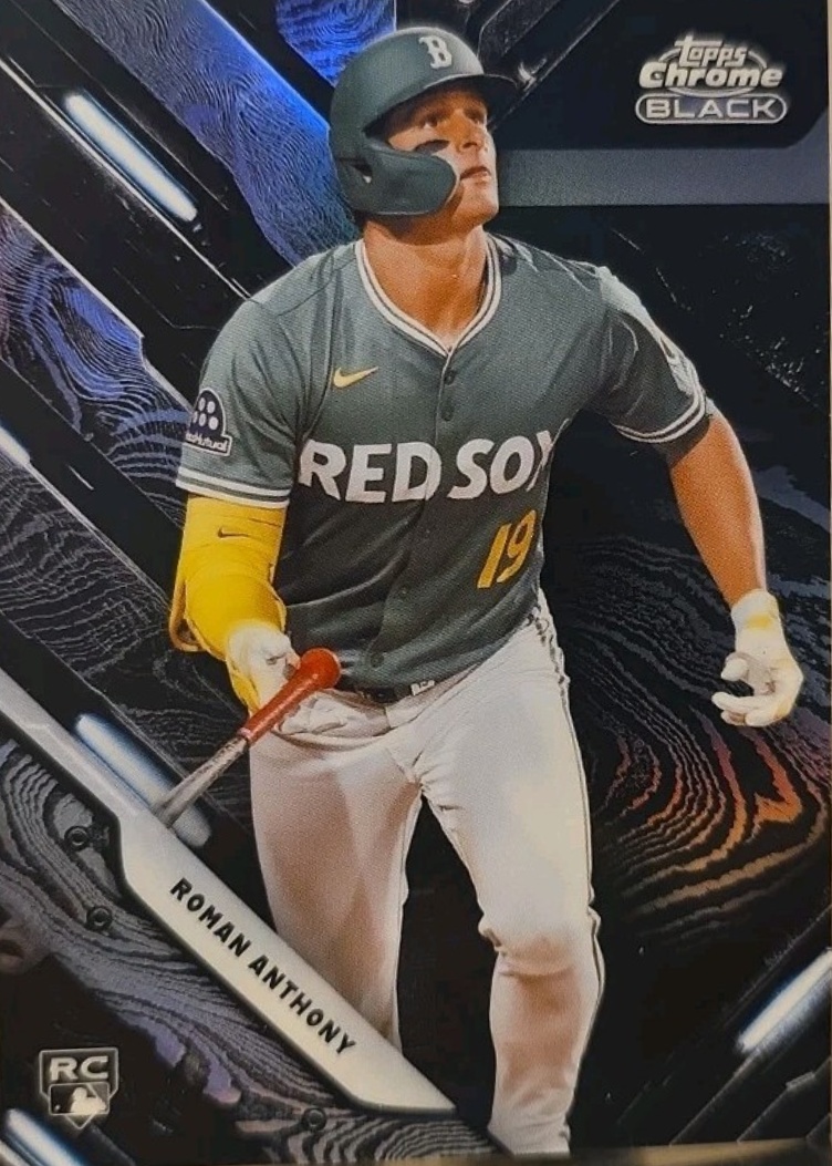 Roman Anthony 2026 Topps Chrome Black #DAM-18 Damascus /(SSP