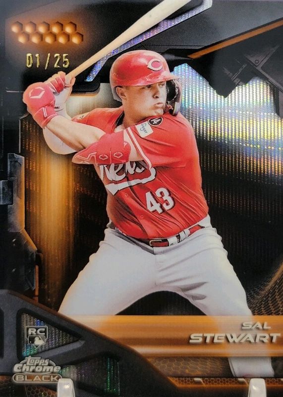 2026 Topps Chrome Black #30 Orange Wave Refractor /25