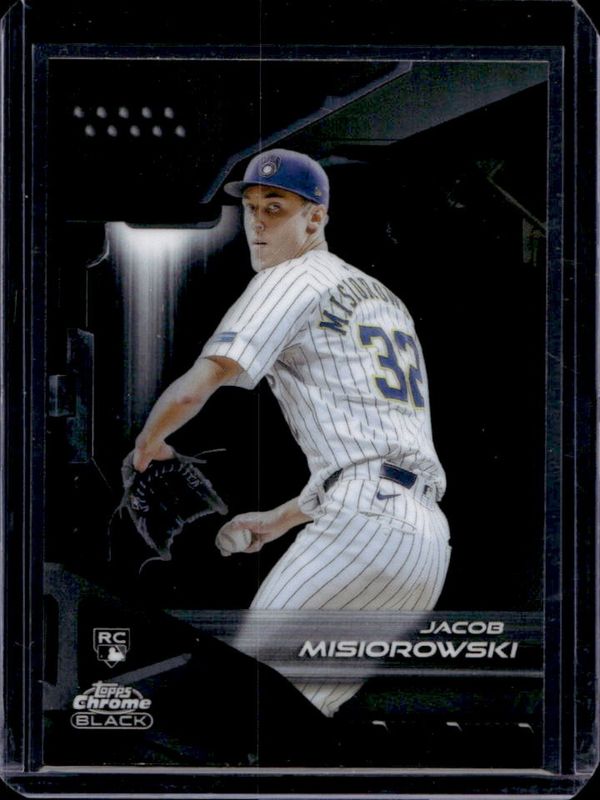 Jacob Misiorowski 2026 Topps Chrome Black #21 Base Price Guide 