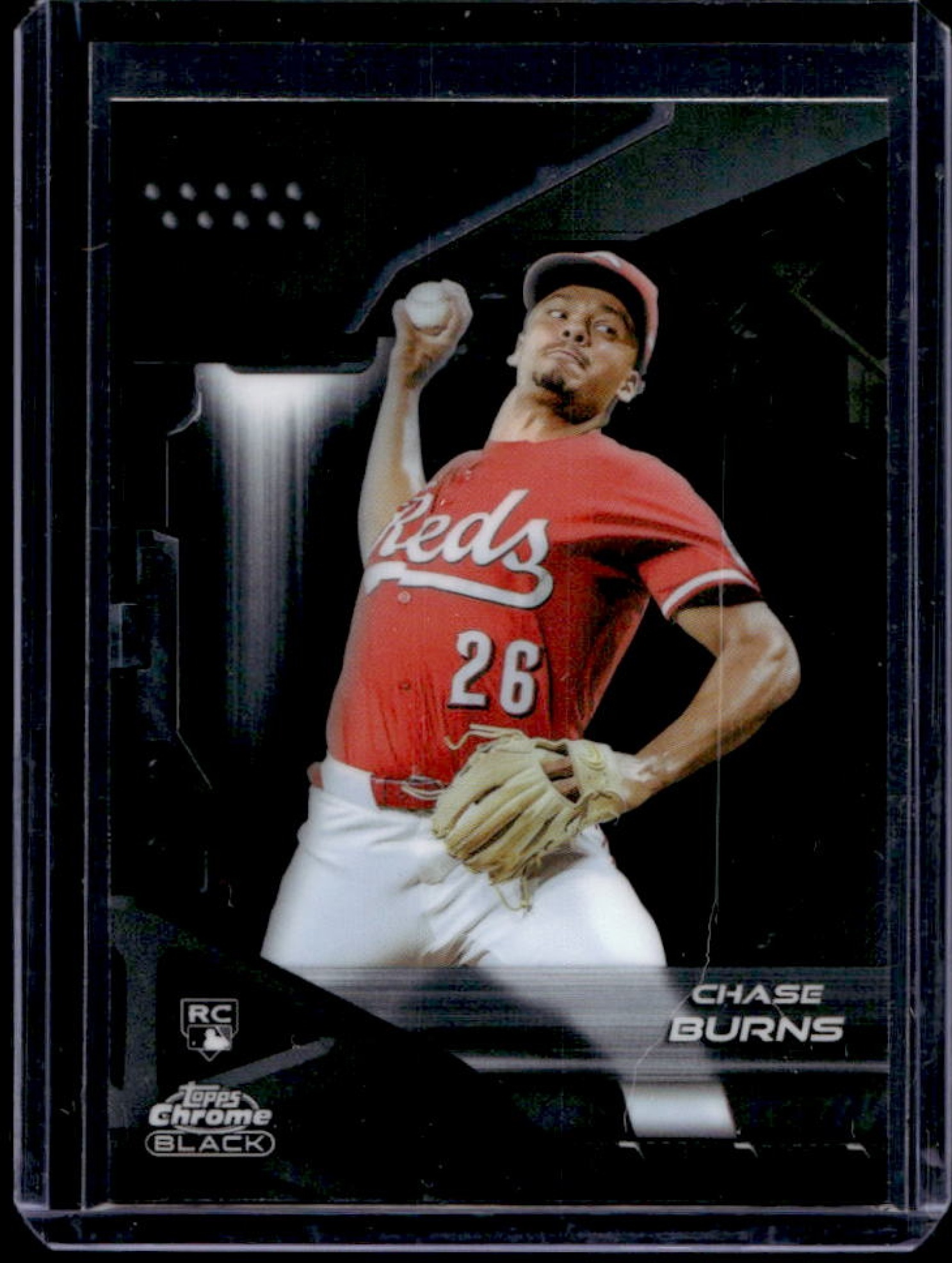 Chase Burns 2026 Topps Chrome Black #38 Base Price Guide - Sports 