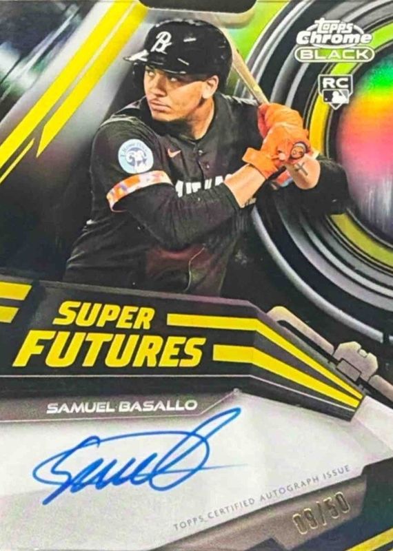 2026 Topps Chrome Black #SFA-SB Super Futures Autographs - Gold Refractor /50
