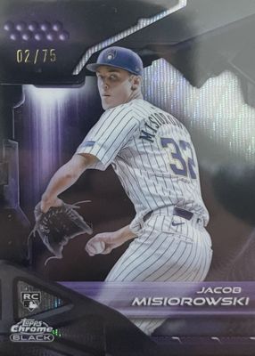 2026 Topps Chrome Black #21 Purple Refractor /75
