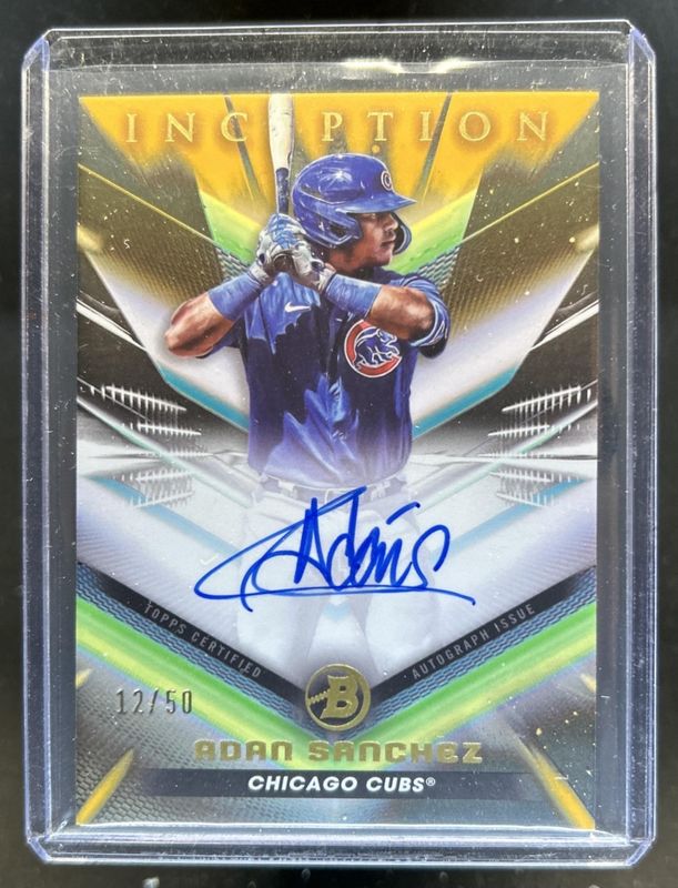 2023 Bowman Inception #BPA-AS Autographs - Gold Foil /50