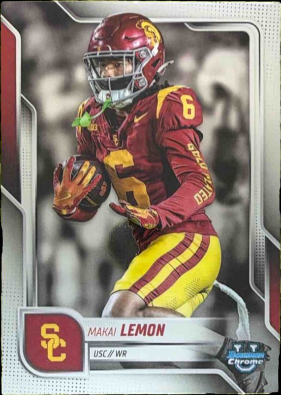 2025 Bowman Chrome University #174 Chrome Prospects