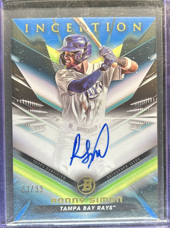 2023 Bowman Inception #BPA-RS Autographs - Blue Foil /99
