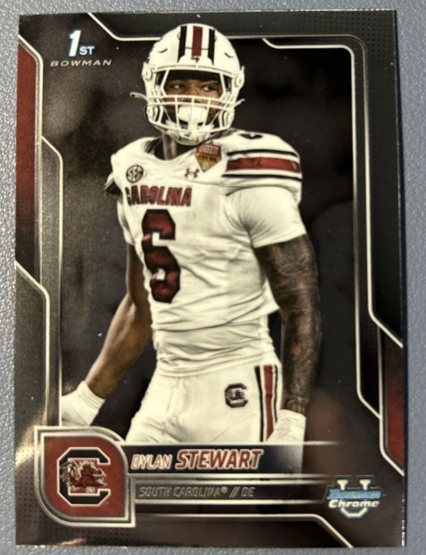 2025 Bowman Chrome University #124 Chrome Prospects