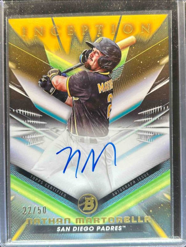 2023 Bowman Inception #BPA-NM Autographs - Gold Foil /50