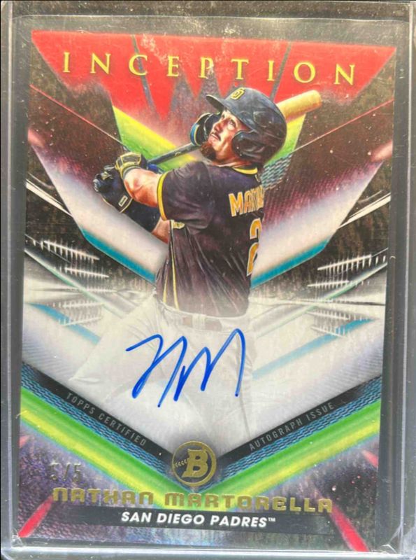 2023 Bowman Inception #BPA-NM Autographs - Red Shimmer Foil /5