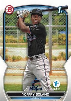 2023 Bowman 1st Edition #BPPF-72 Base