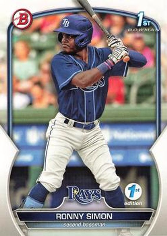Ronny Simon 2023 Bowman 1st Edition #BPPF-112 Base RAW