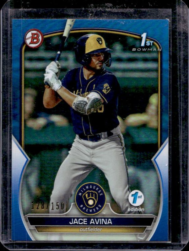 2023 Bowman 1st Edition #BPPF-150 Blue Foil /150