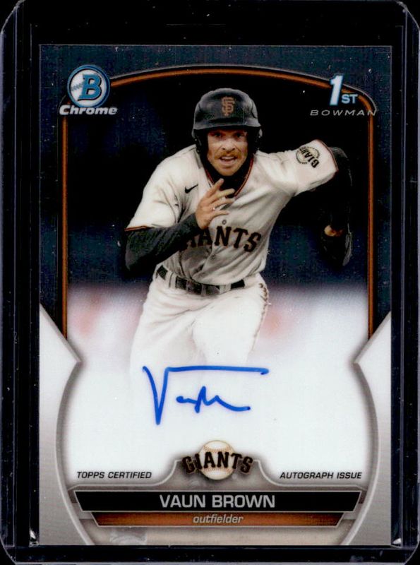 2023 Bowman 1st Edition #CPA-VB Chrome - Autographs