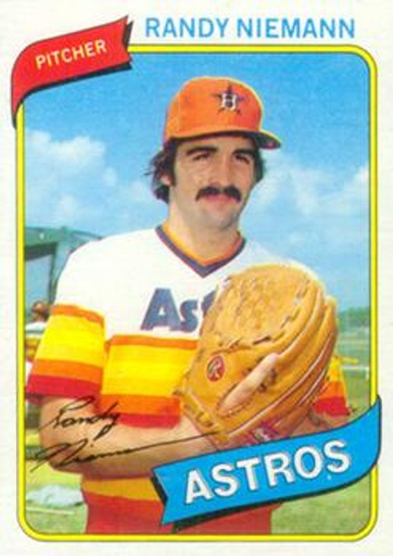 Randy Niemann 1980 Topps #469 Base Rookie RAW