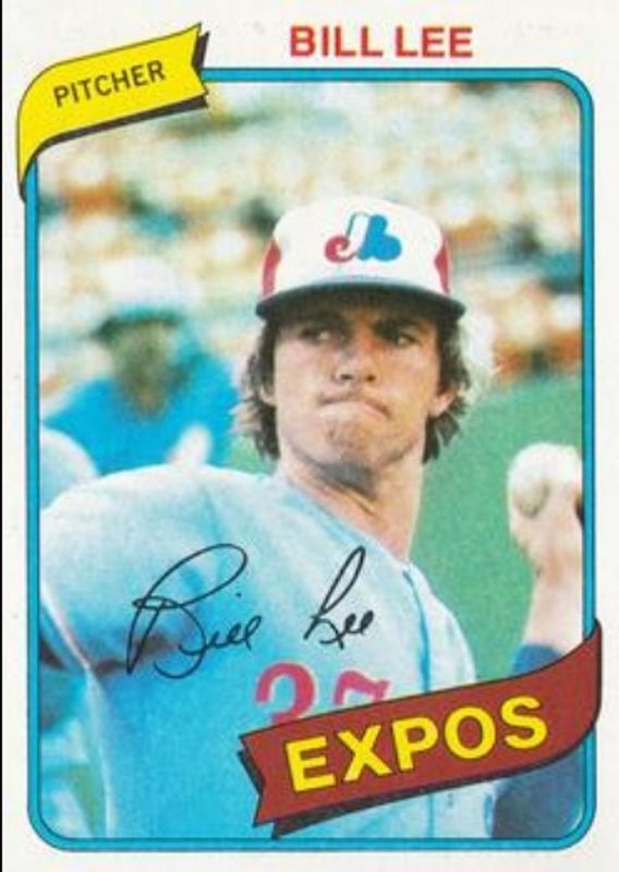 Bill Lee 1980 Topps #97 Base RAW