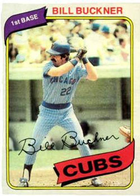 Bill Buckner 1980 Topps #135 Base RAW