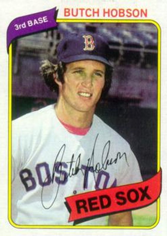 Butch Hobson 1980 Topps #420 Base RAW