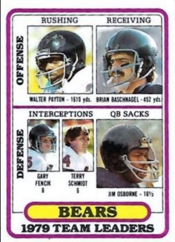 Gary Fencik 1980 Topps #226 Base RAW