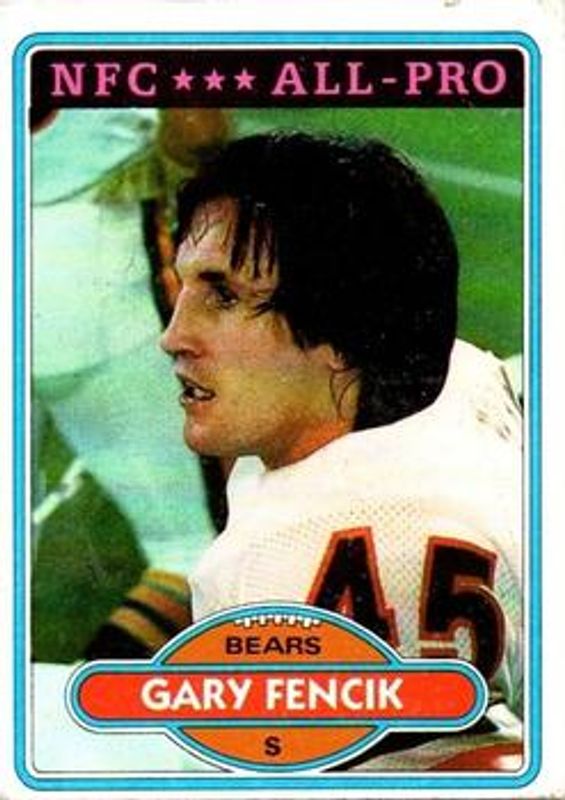 Gary Fencik 1980 Topps #380 Base RAW