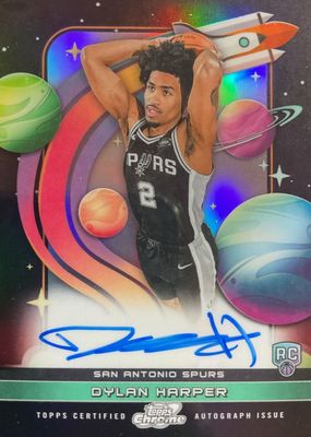 2025 Topps Chrome Cosmic #FF-DH First Flight Signatures