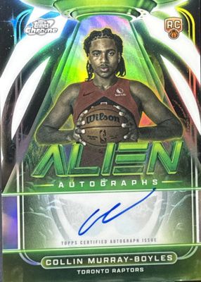 2025 Topps Cosmic Chrome #AA-CMU Alien Autographs