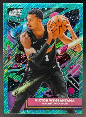 2025 Topps Chrome Cosmic #149 Aqua Equinox Refractor /199