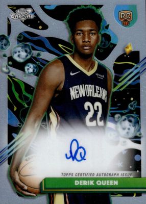 2025 Topps Chrome Cosmic #CCA-DQ Cosmic Chrome Autographs