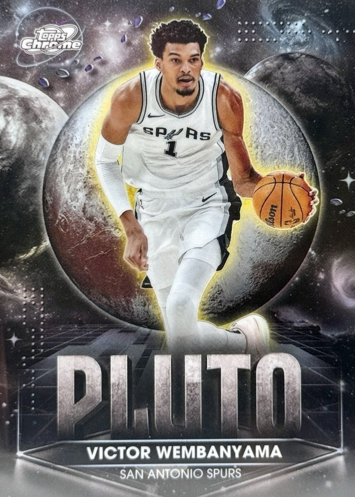 Victor Wembanyama 2025 Topps Chrome Cosmic #PPP-6 Planetary