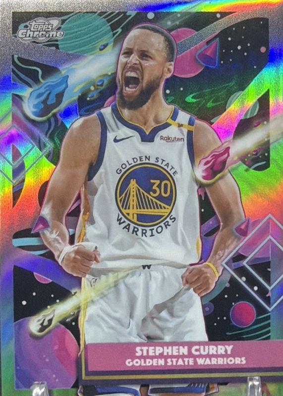 Stephen Curry 2025 Topps Cosmic Chrome #18 Refractor Price Guide