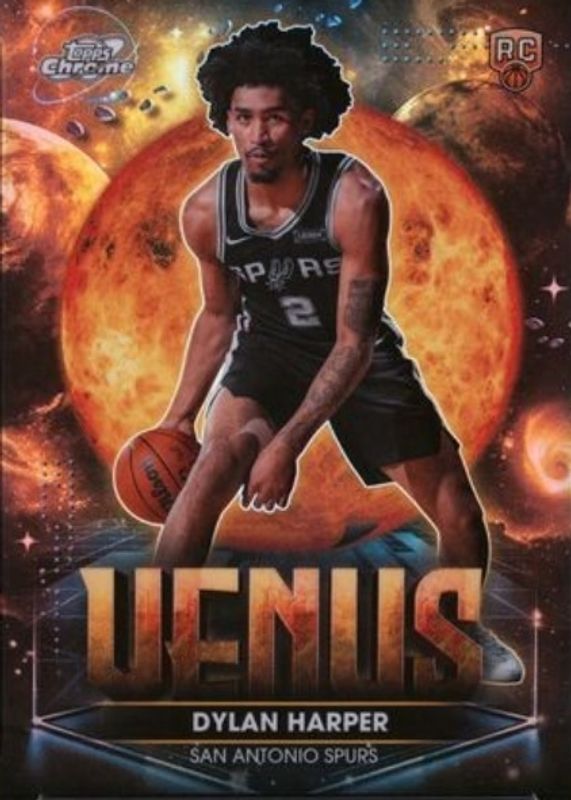 Dylan Harper 2025 Topps Chrome Cosmic #PPV-9 Planetary Pursuit