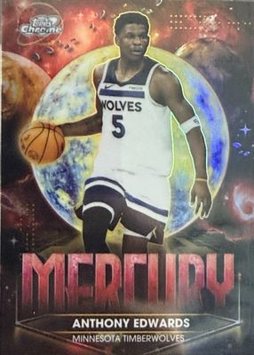 2025 Topps Cosmic Chrome #PPM-5 Planetary Pursuit - Mercury /(1:328)