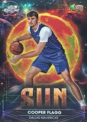 2025 Topps Cosmic Chrome #PPS-8 Planetary Pursuit - Sun /(1:80)