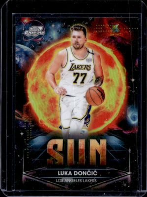 2025 Topps Cosmic Chrome #PPS-7 Planetary Pursuit - Sun /(1:80)