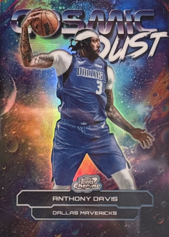 2025 Topps Chrome Cosmic #CD-3 Cosmic Dust /(SSP)