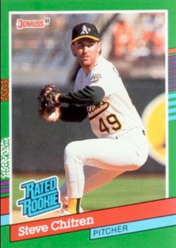 Steve Chitren Baseball Cards Price Guide - Sports Card Investor