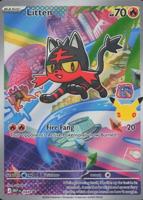 2026 Mega Evolution: Black Star Promo #044 Holo (First Partner Collection)