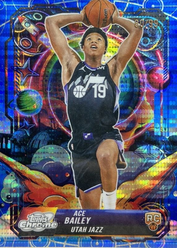 Ace Bailey 2025 Topps Cosmic Chrome #PRP-20 Propulsion - Blue Moon