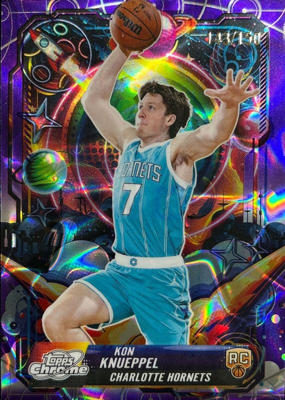 Kon Knueppel 2025 Topps Cosmic Chrome #PRP-19 Propulsion - Purple
