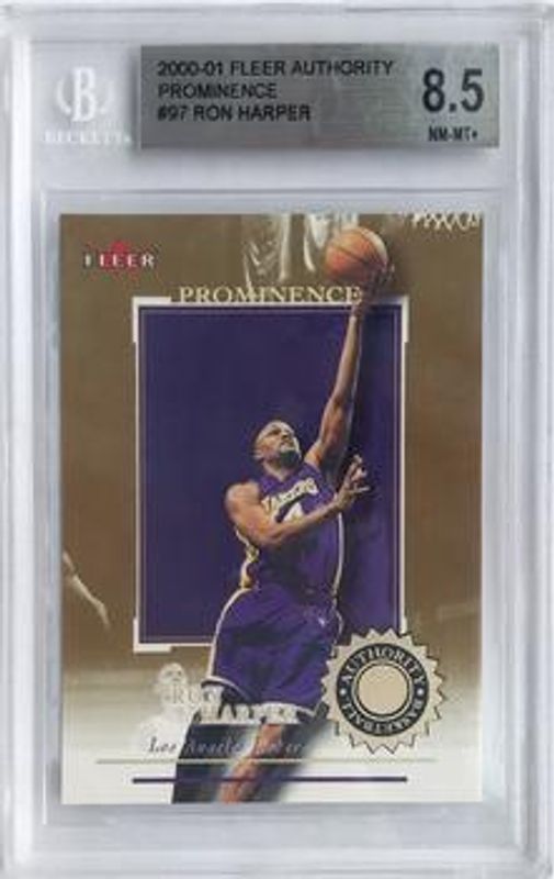 2000 Fleer Authority #97 Prominence SN75 SN25 /75