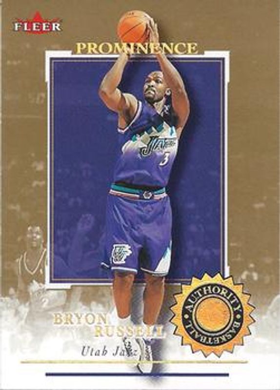 2000 Fleer Authority #55 Prominence SN125 SN75 /125