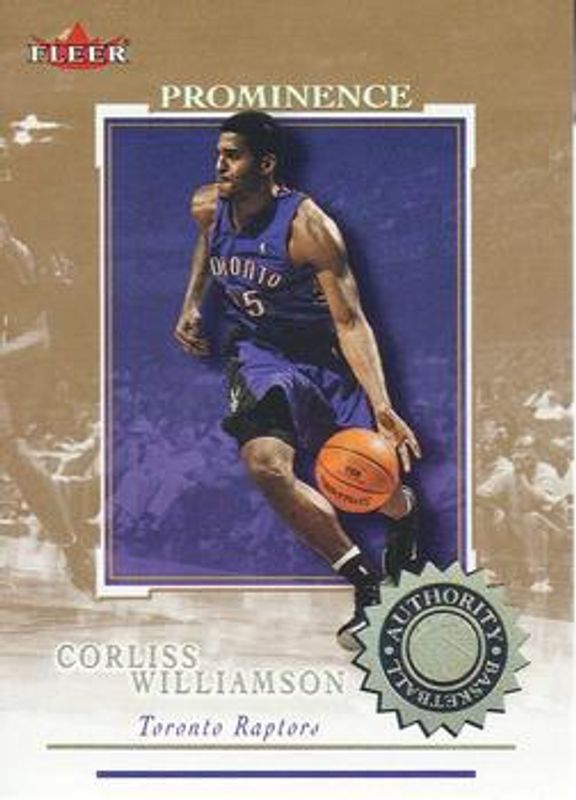 2000 Fleer Authority #103 Prominence SN125 SN75 /125