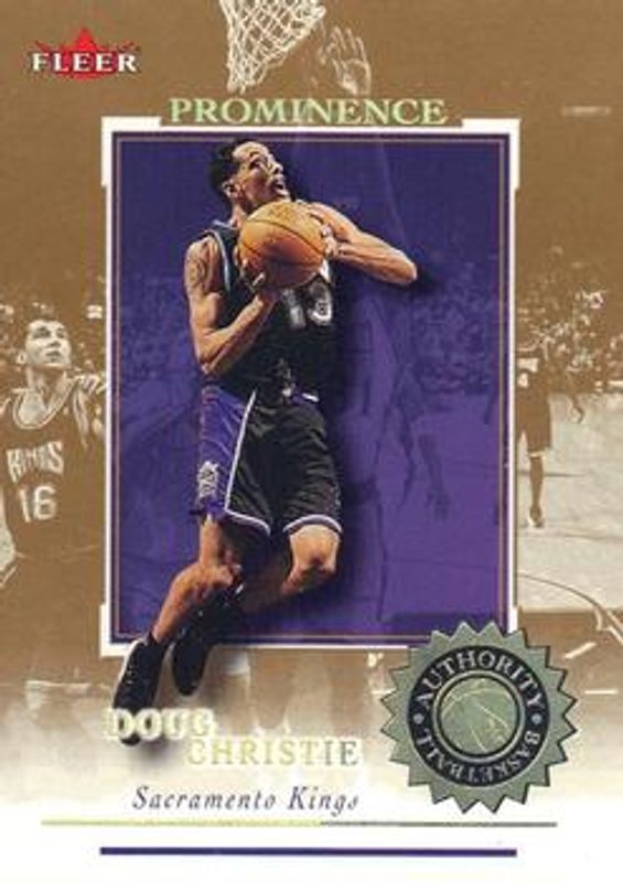 2000 Fleer Authority #109 Prominence SN125 SN75 /125